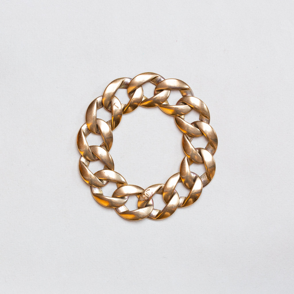 Vintage Chanel Chunky Chain Bracelet