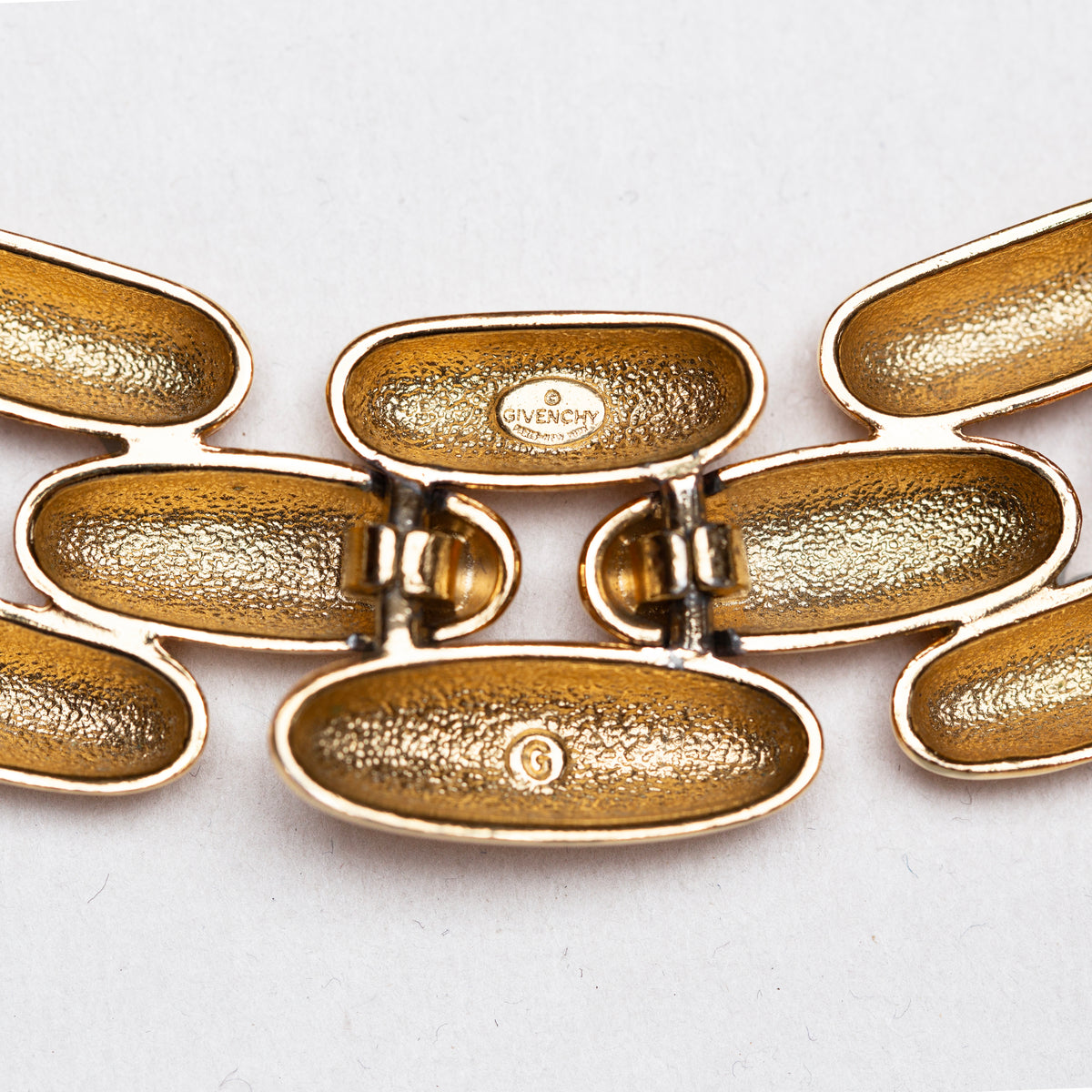 Vintage Givenchy Gold Link Necklace
