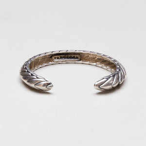 Vintage Sterling Silver "Pangolin" Cuff Bracelet