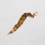 Vintage Enamel Dragon/Serpent Scale Toggle Bracelet