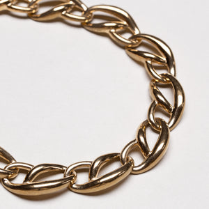 Vintage Givenchy Gold Link Chain Necklace