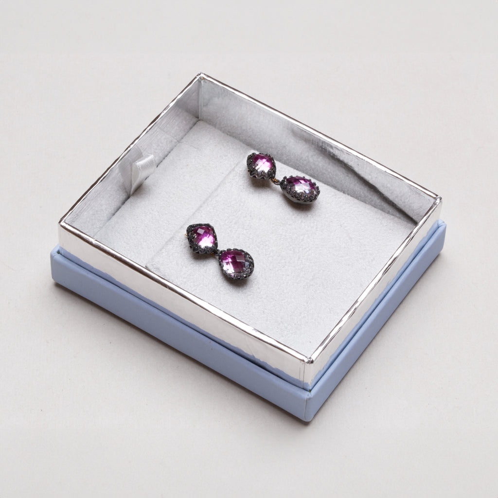 Vintage Jane Small Day Night Earrings