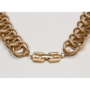 Vintage Givenchy Double Gold Chain Necklace