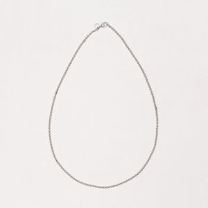 Vintage Tiffany Sterling Silver Beaded Chain Necklace