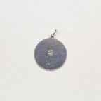 Vintage Silver Libra Charm Pendant