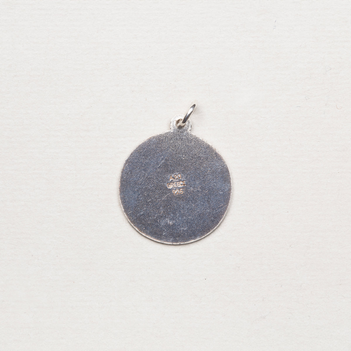 Vintage Silver Libra Charm Pendant