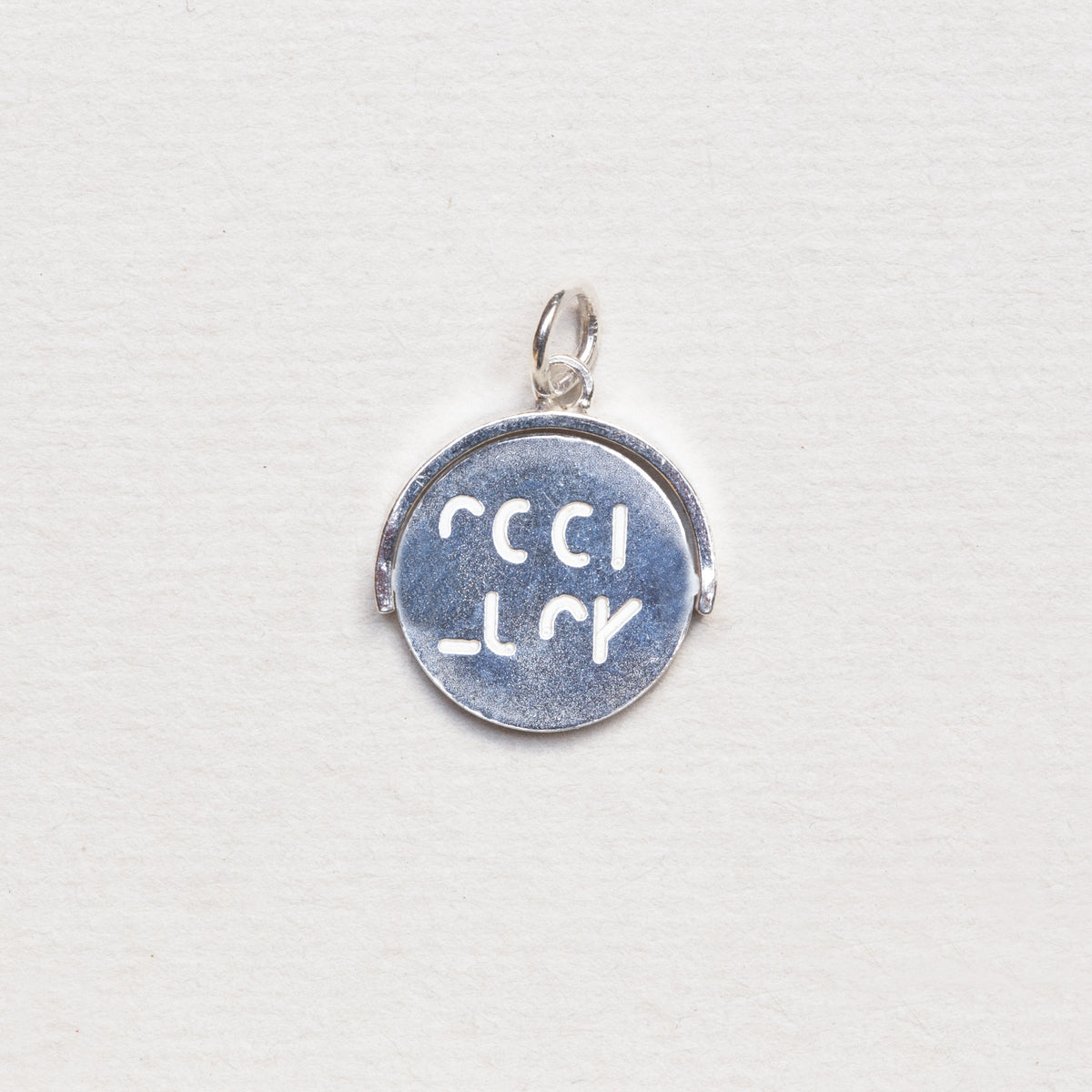 Vintage Sterling Silver Good Luck Charm