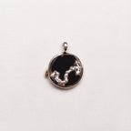 Sterling Silver Zodiac Pendant Charm Necklace