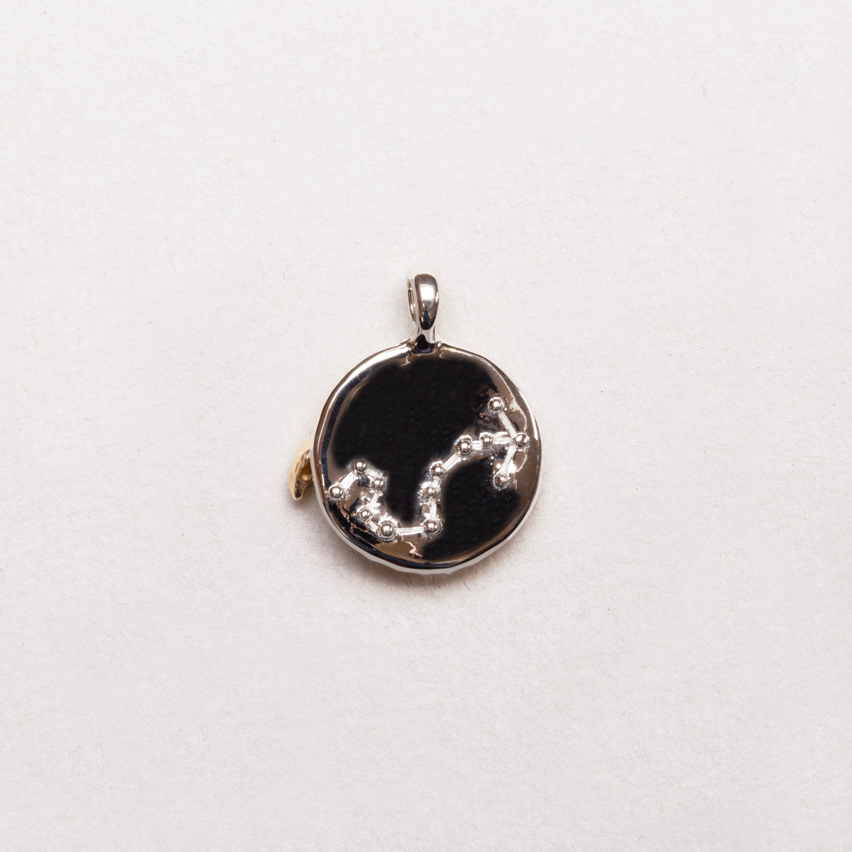 Sterling Silver Zodiac Pendant Charm Necklace