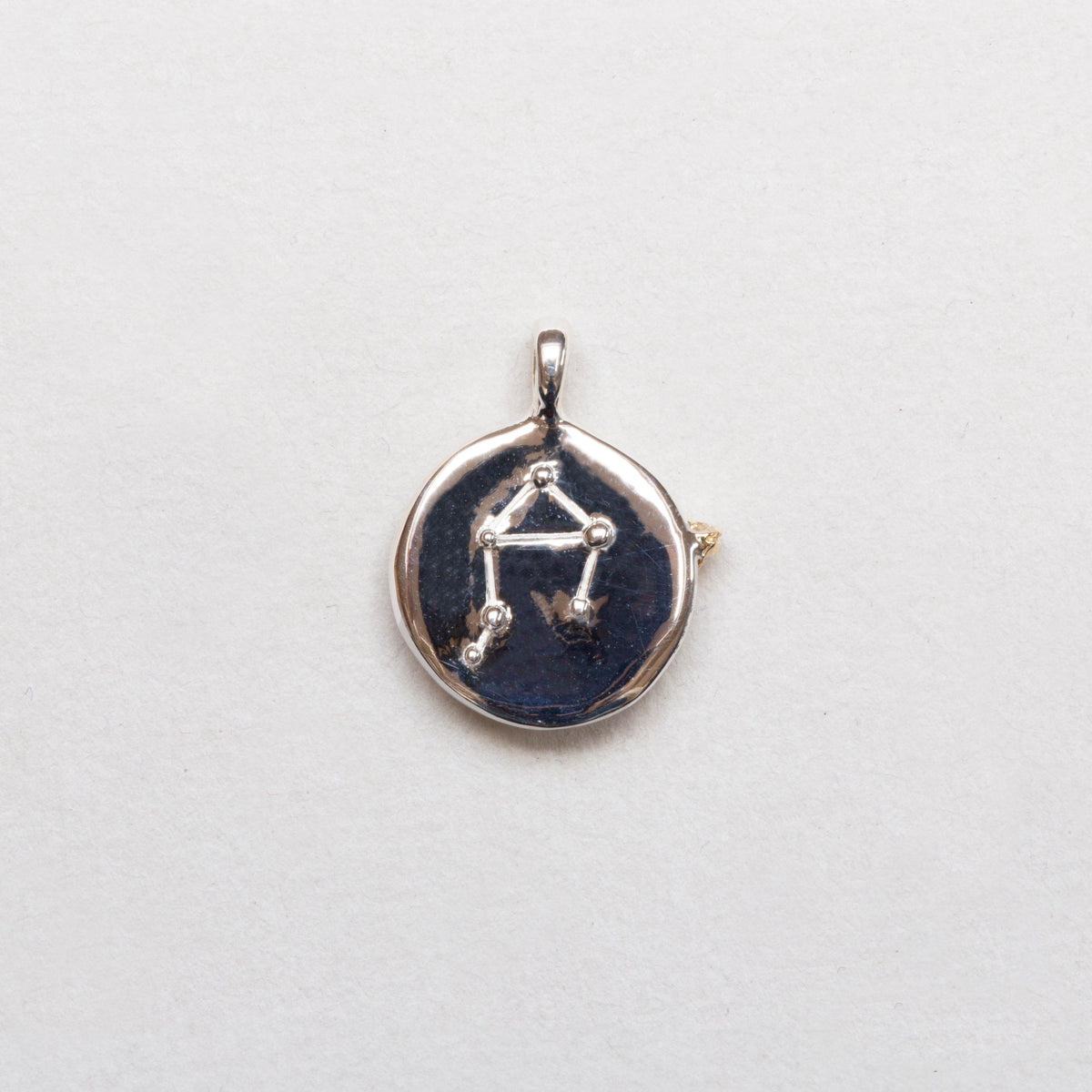 Sterling Silver Zodiac Pendant Charm Necklace
