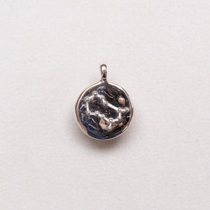 Sterling Silver Zodiac Pendant Charm Necklace