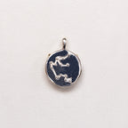Sterling Silver Zodiac Pendant Charm Necklace