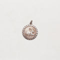 Vintage Silver Aries Pendant Charm