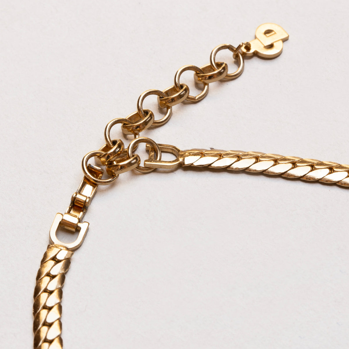 Vintage Christian Dior Pavé Rhinestone Collar Necklace