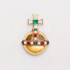 Vintage Trifari Orb Pin Brooch