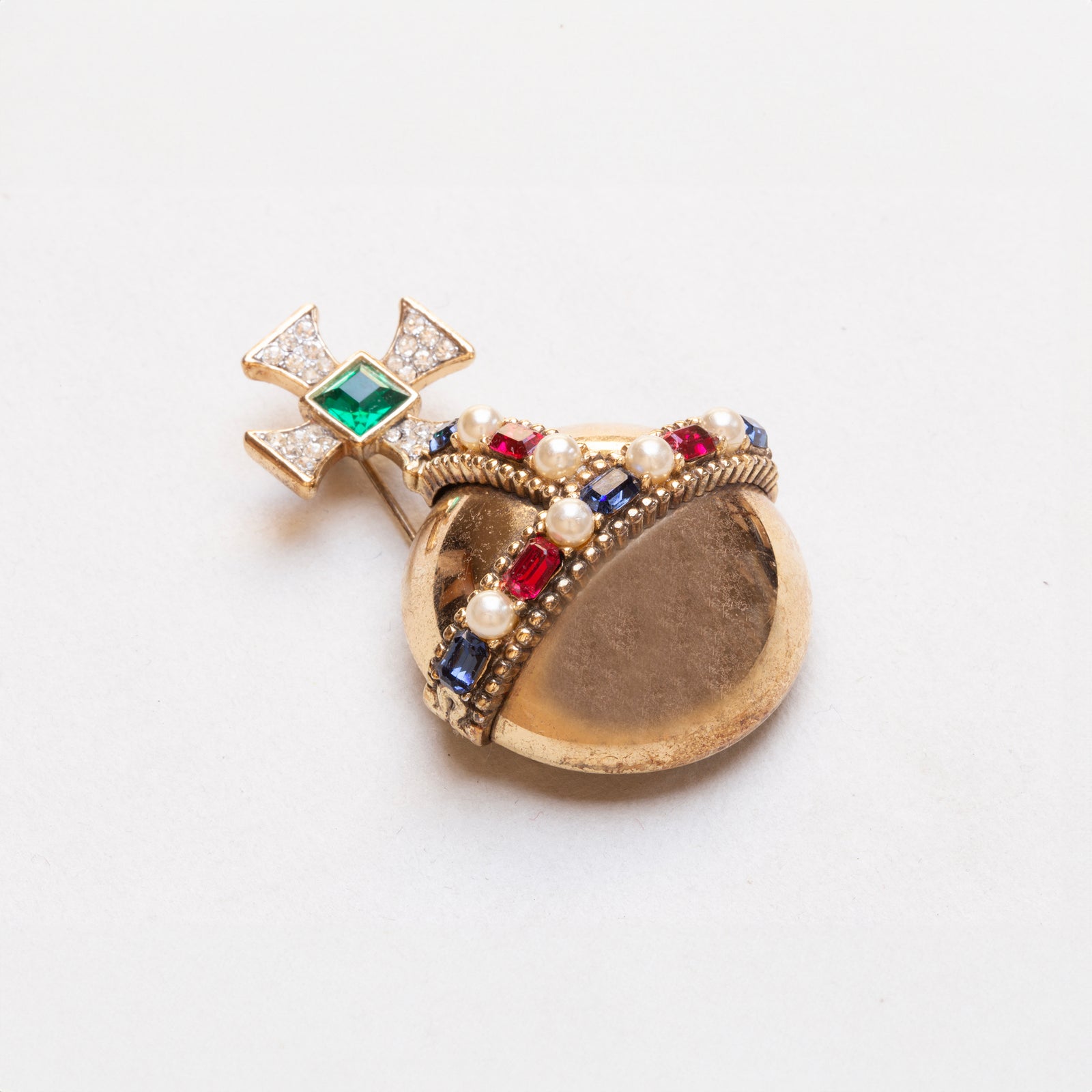 Vintage Trifari Orb Pin Brooch