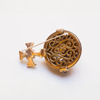 Vintage Trifari Orb Pin Brooch