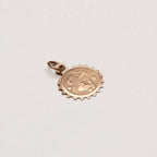 Vintage Rare 9ct Gold Sagittarius Charm Pendant