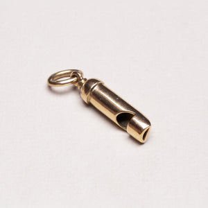 Vintage Cassandra Goad 9ct Gold Charm - Whistle