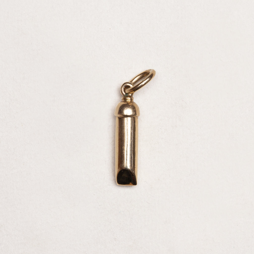 Vintage Cassandra Goad 9ct Gold Charm - Whistle