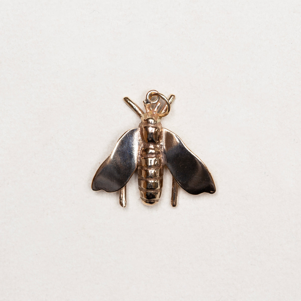 Vintage 9ct Gold Pendant Charms - Bee