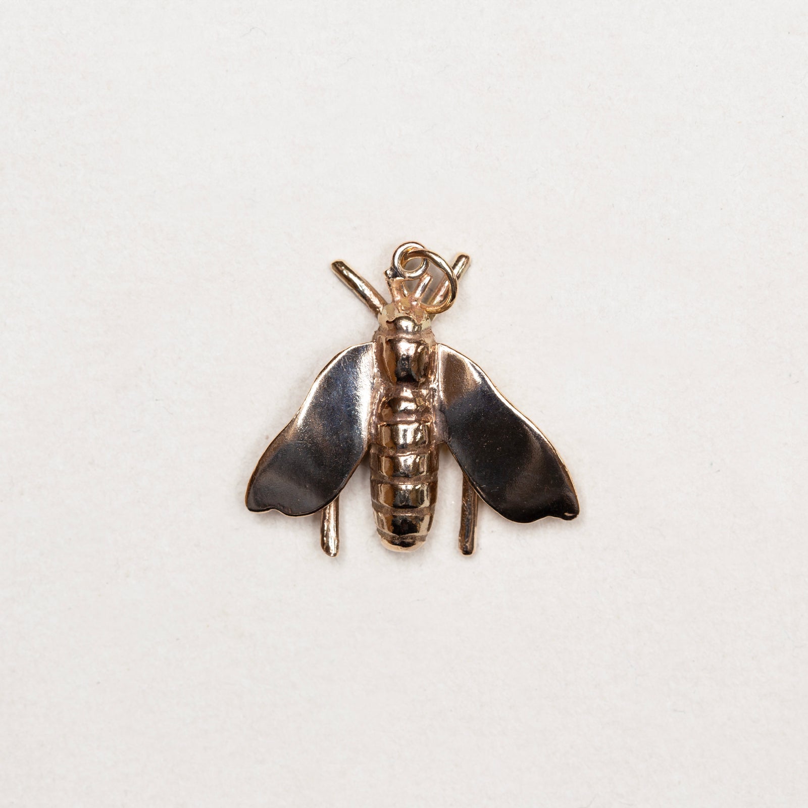 Vintage 9ct Gold Pendant Charms - Bee