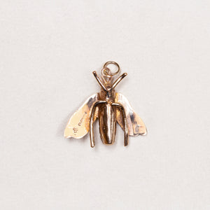 Vintage 9ct Gold Pendant Charms - Bee