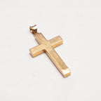 Vintage 9ct Gold Cross Pendant