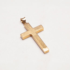 Vintage 9ct Gold Cross Pendant