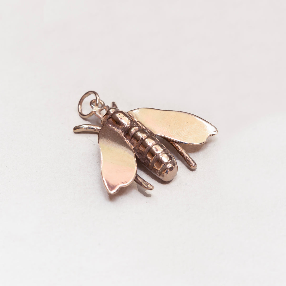 Vintage 9ct Gold Pendant Charms - Bee