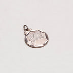 Vintage Sterling Silver Taurus Pendant Charm