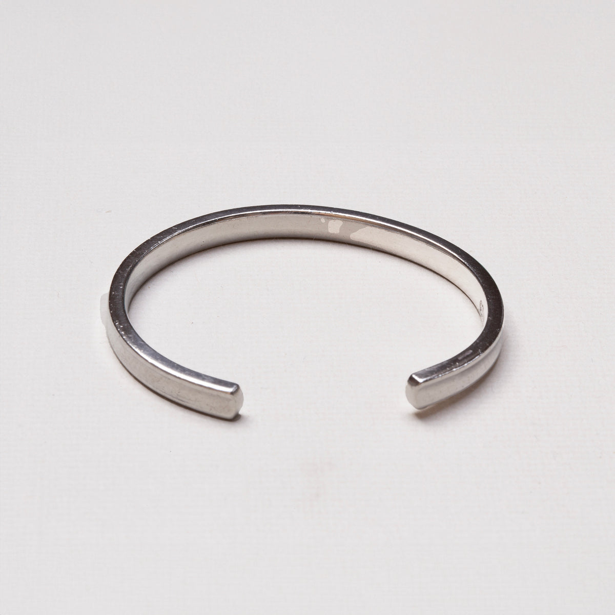 Vintage Tiffany & Co Sterling Silver Open Cuff Bangle Bracelet
