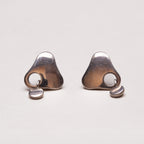 Vintage Georg Jensen Regitze Overgaard 463A Sterling Silver Drop Clip Earrings