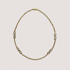 Vintage Givenchy Gold Chain Necklace