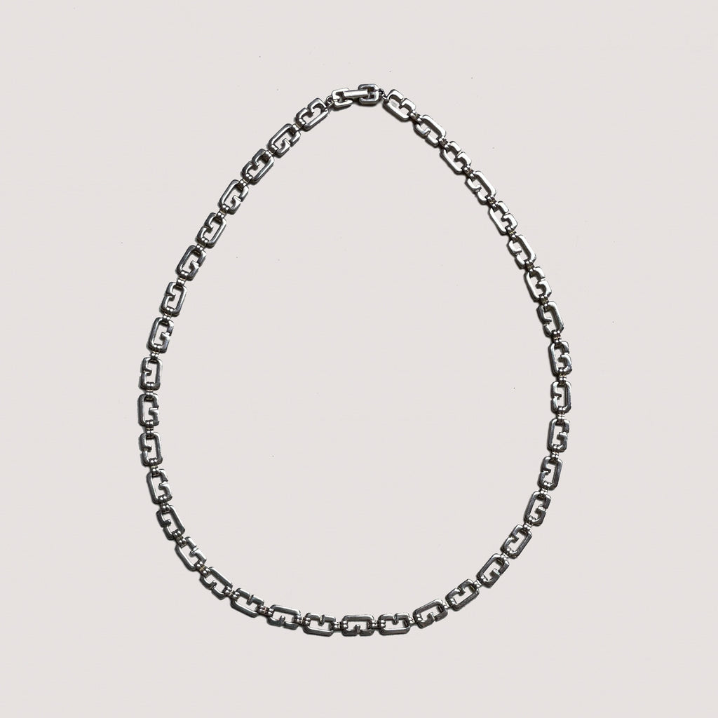 Set of Vintage Givenchy Chain Necklace and Bracelet