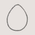 Set of Vintage Givenchy Chain Necklace and Bracelet