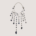 Vintage Pippa Small Waterfall Necklace with Lapis Lazuli