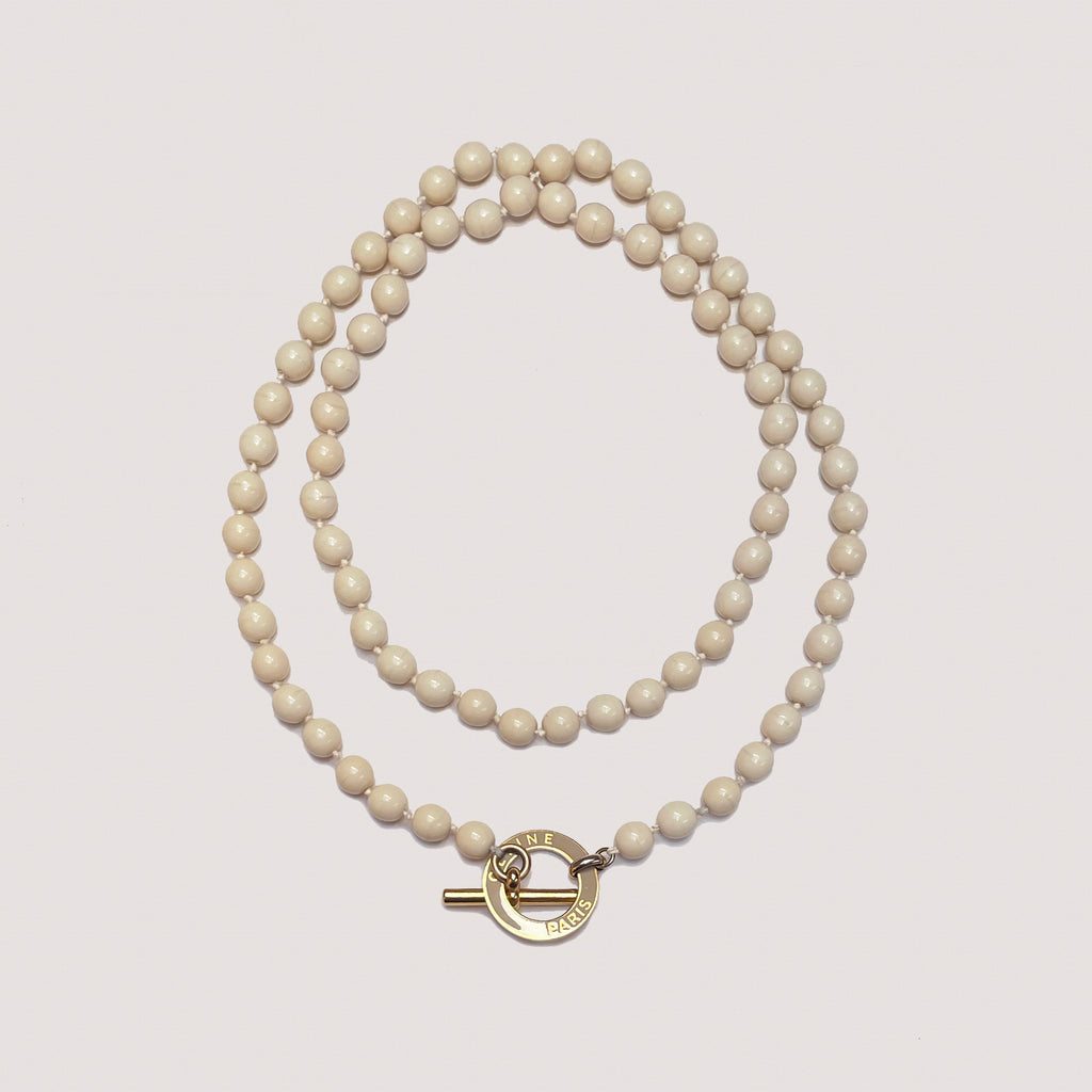 Vintage Celine Long Beads Necklace
