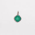 Vintage Stephen Webster Silver Chrysoprase Pendant