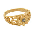 The Divine Diamond Gold Ring