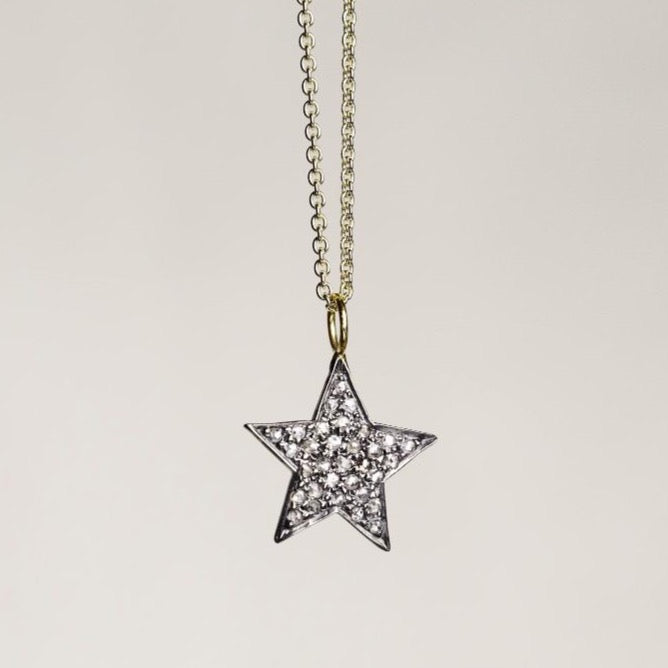 Diamond Star Necklace