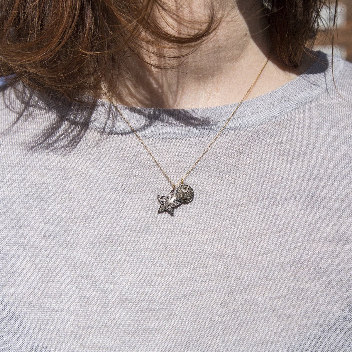 Diamond Star Necklace