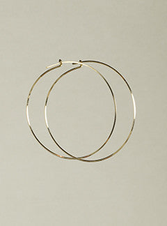 Simple Large Hoops