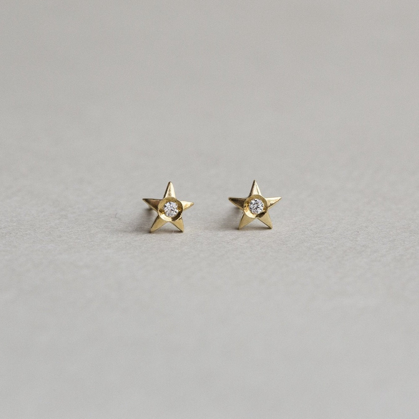 cheap as chips real gold star studs