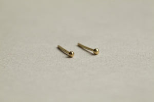 simple but stunning - blob earrings