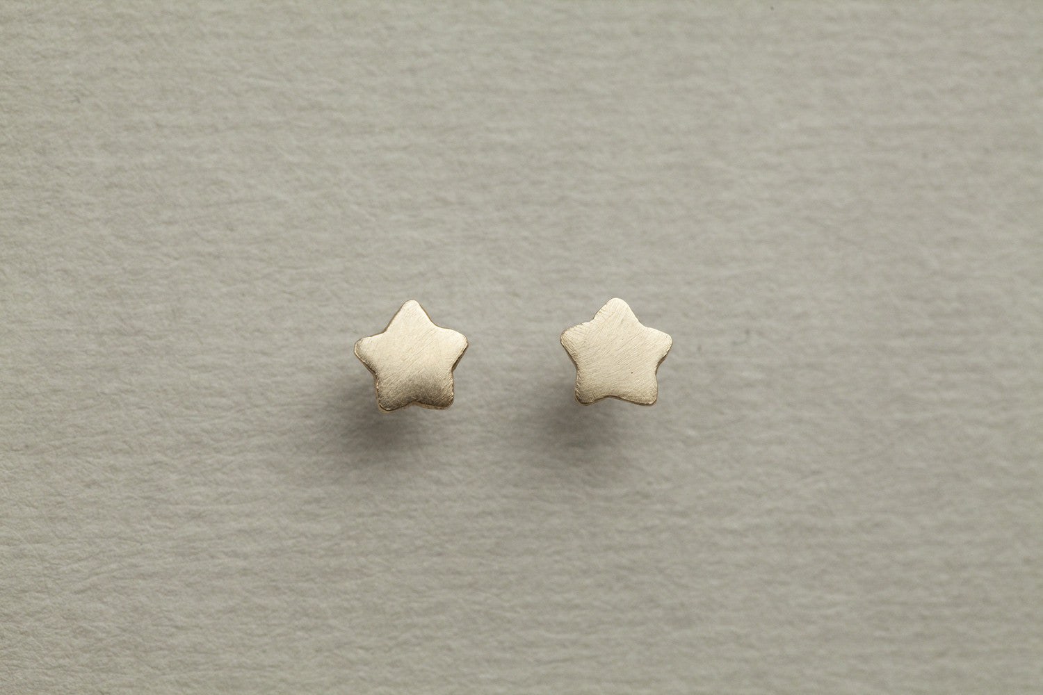 Alice Eden Super Star gold plated silver stud earrings