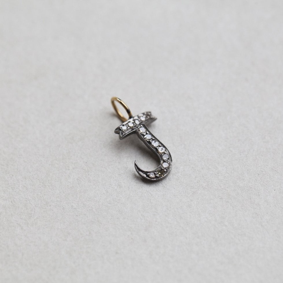 Diamond Letter Pendants #1