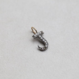 Handsome sibling - felt's "Diamond Letter Charms"