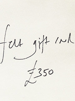 felt gift card for £350