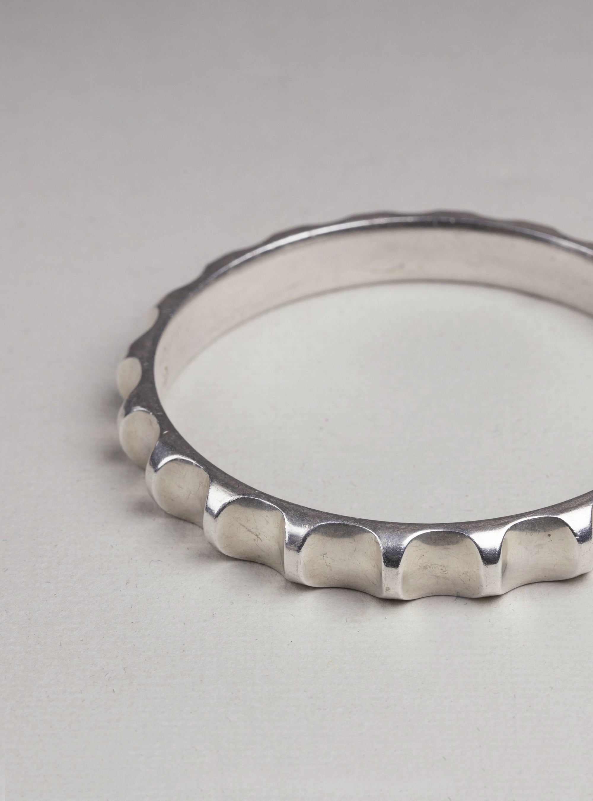 Georg Jensen Sterling Silver Bangle Bracelet Nanna Ditzel #160